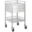 Picture of SINGLE STAINLESS STEEL TROLLEY