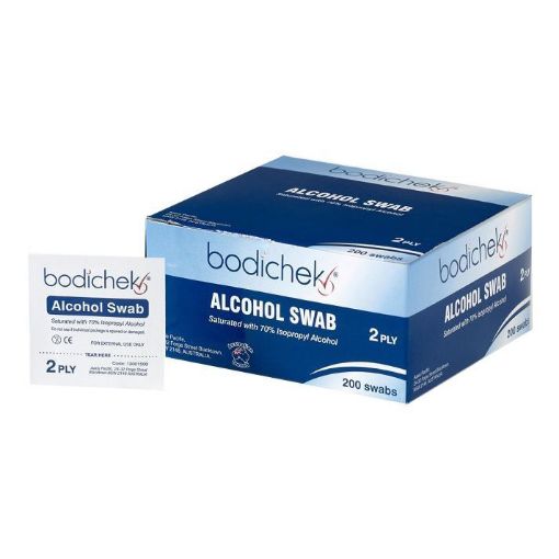 Picture of BODICHECK ALCOHOL WIPES (200)