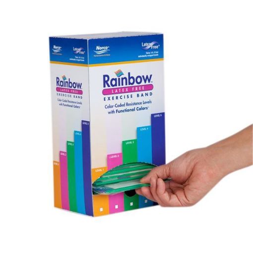 Picture of RAINBOW LATEX FREE BAND PRECUT
