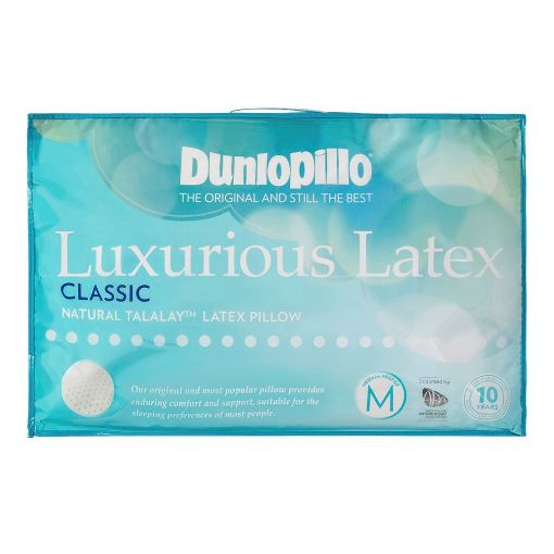 Picture of DUNLOPILLO MEDIUM PROFILE & CLASSIC FEEL NATURAL TALALAY LATEX PILLOW