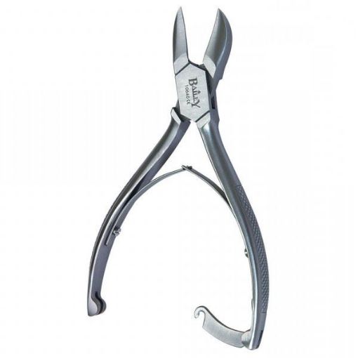 BAILEY CURVED DOUBLE SPRING NAIL NIPPERS 14CM