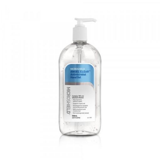 MICROSHIELD ANGEL CLEAR ANTIMICROBIAL GEL 500ML