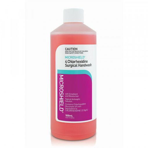 Picture of MICROSHIELD 4 SURGICAL HANDWASH 500ML