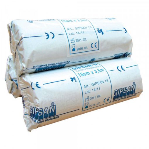 Picture of GIPSAN PLASTER BANDAGE 15CM X 3.5M BOX  12