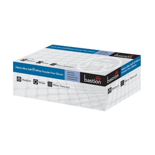 Picture of BASTION NITRILE ULTRASOFT POWDER FREE GLOVES MICRO