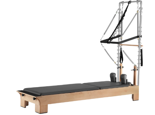 Picture of LOPE PILATES CLASSIC MAPLE WOOD REFORMER AND TRAPE