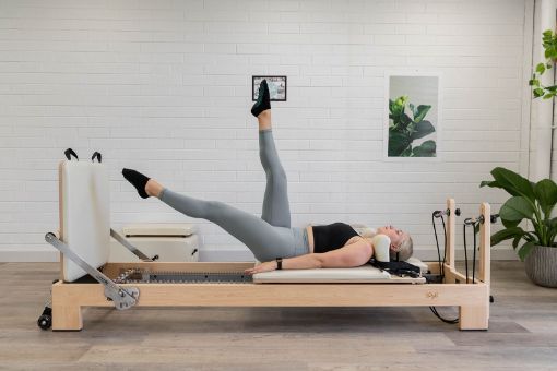 Picture of LOPE PILATES ELITE WOOD REFORMER WITH SLIDING FOOT