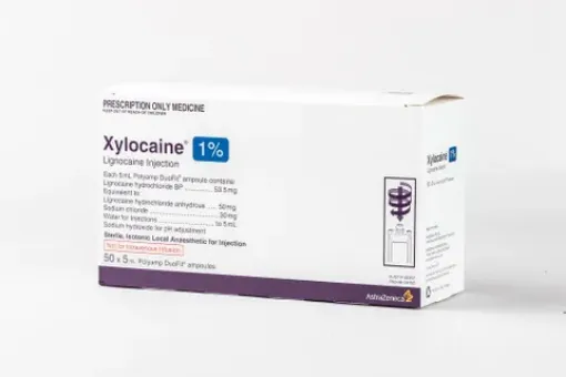 Picture of Xylocaine Plain Polyamps