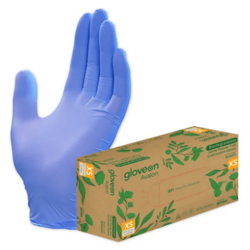 Picture of AVALON BIODEGRADABLE NITRILE POWDER FREE GLOVES