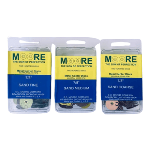 Picture of MOORES PAPER DISCS SAND 7/8