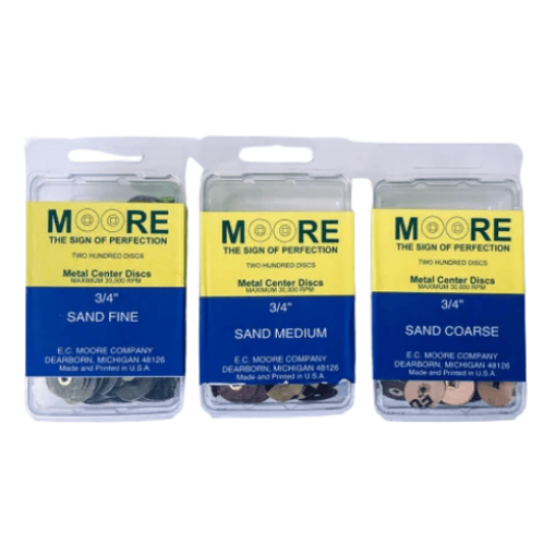 Picture of MOORES PAPER DISCS SAND 3/4