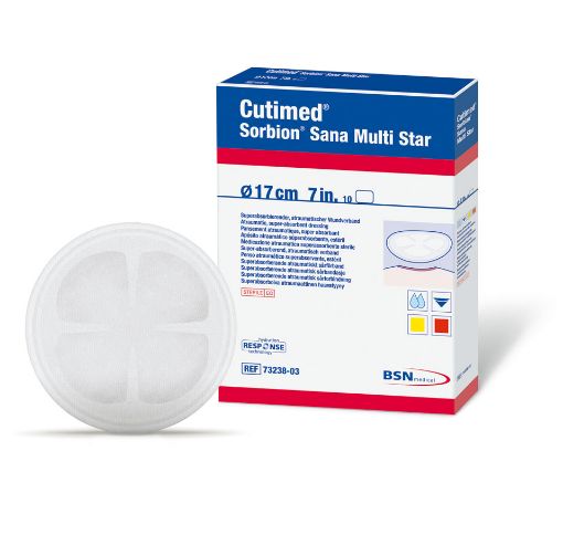 Picture of Cutimed Sorbion Sana Multi Star Sterile D