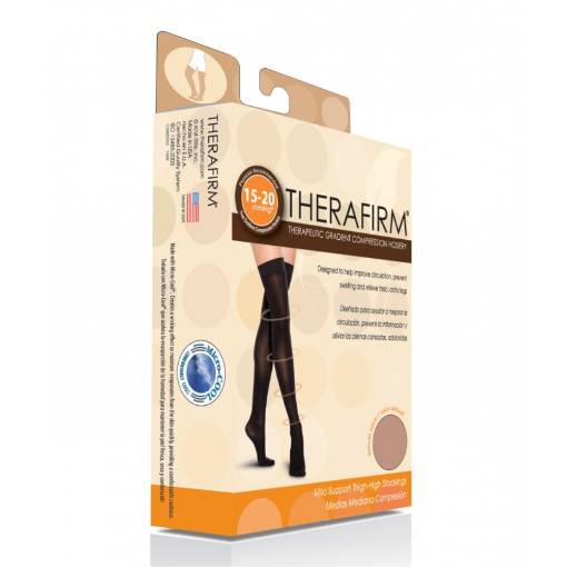 Picture of Therafirm Thigh High Lace Top Sheer