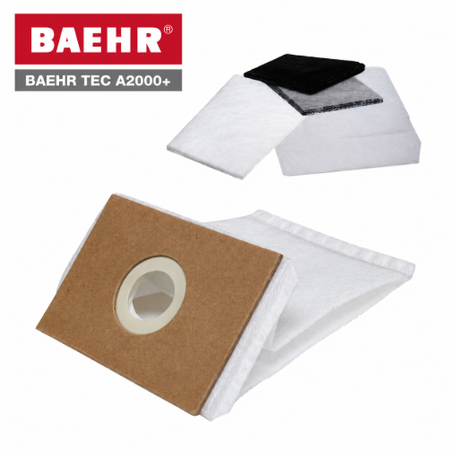 Picture of BAEHR A2000+ 10 DUST BAGS + FILTER